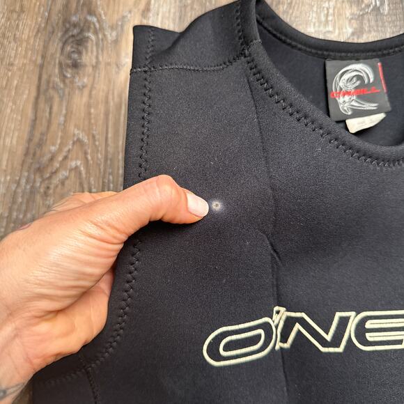 Vintage 90s O'Neill Swimsuit Men's XL Black Neoprene Sleeveless Surf 5527 - Picture 5 of 13